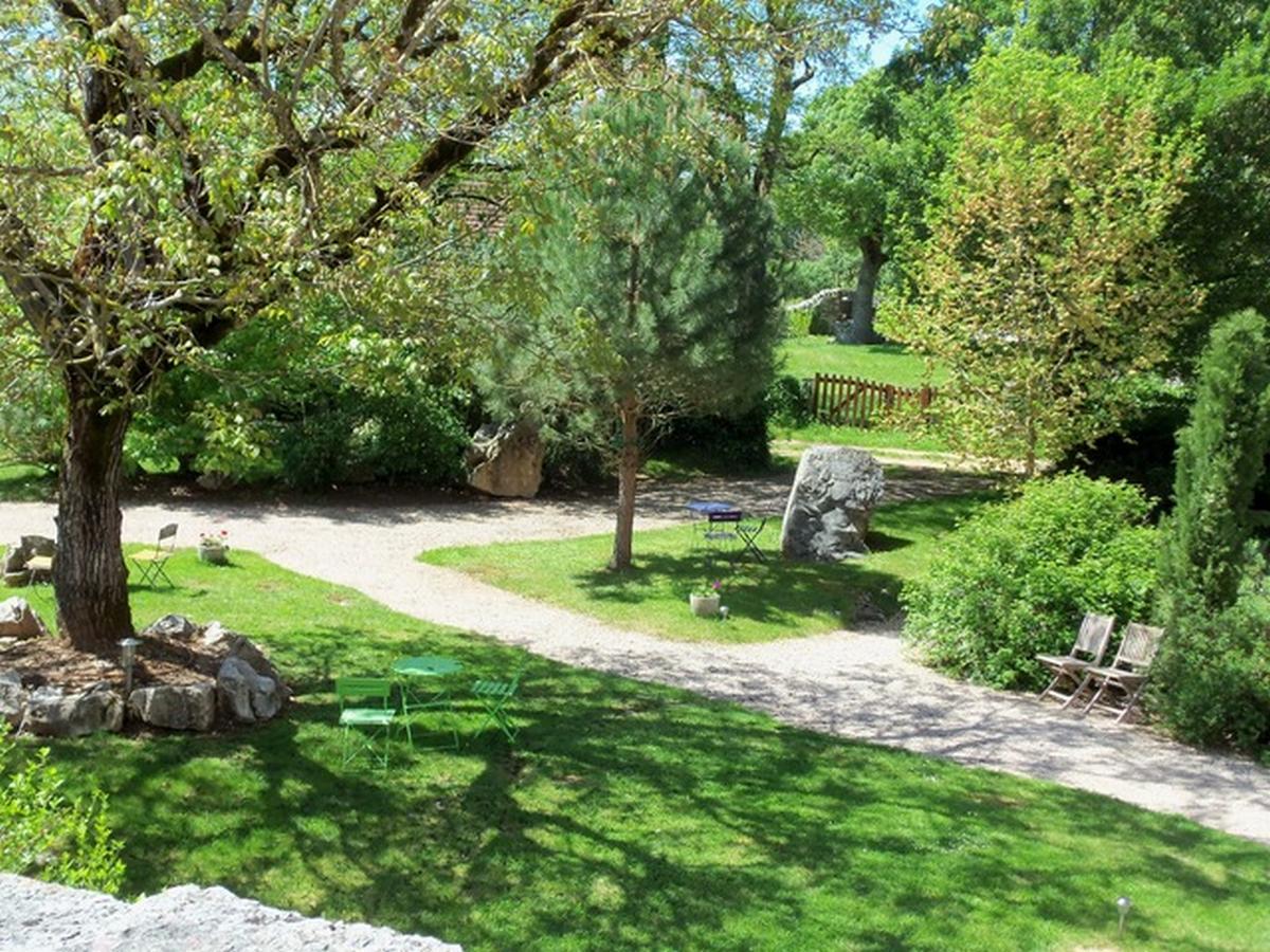 Chambres Et Jardin De Pierres Espédaillac Eksteriør bilde